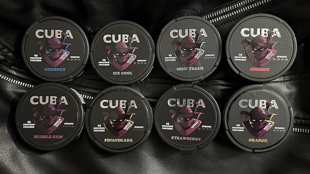 Cuba Ninja Black (Nicotine Pouches) Review