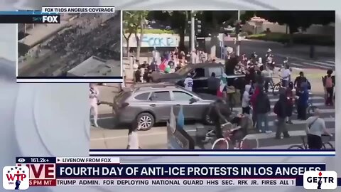 Man Spotted Dropping Off Bionic Face Shields to Rioters!
