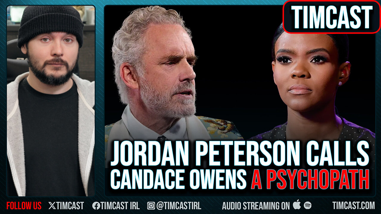 Jordan Peterson SLAMS Candace Owens As PARASITIC PSYCHOPATH On Joe Rogan Podcast As Drama Heats Up