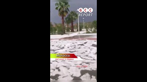 #Morocco #hailstorm #Zagora #Africa #weather #naturalphenomenon #destruction #anomaly