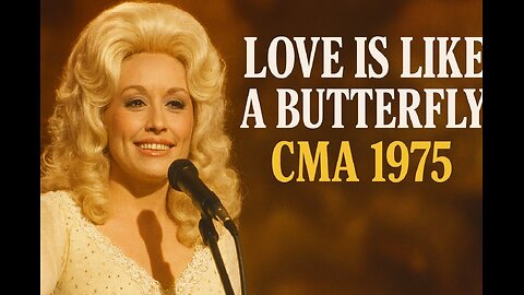 Highlights Of Dolly Parton Live • Love Is Like A Butterfly • CMA Awards 1975 (HD Remaster)