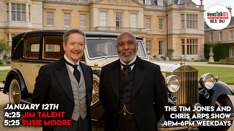 The Tim Jones and Chris Arps Show 01.12.2026 | Jim Talent | Susie Moore