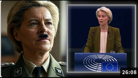 Battle Lines For A New World Order Based On POWER Are Being Drawn Right Now!" The Unelected Leader Of The EU- Ursula Von Der Leyen- Channels Her Inner Hitler & Calls For TOTAL WAR!
