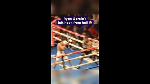 😵🤯Ryan garcia's left hook from hell 🤯