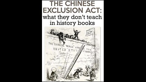What has Chinese done to America to deserve this kind of treatment since before 1882 till today?