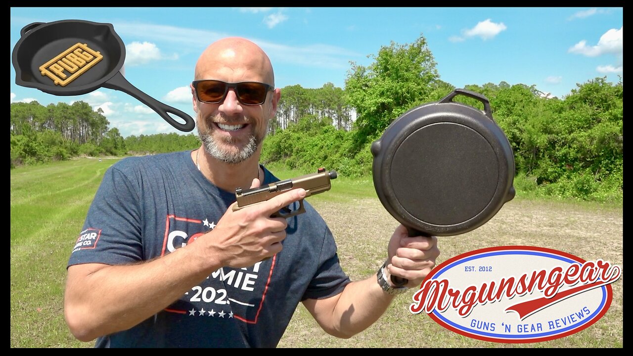 How many PUBG Cast Iron Skillets Does It Take To Stop A Bullet?