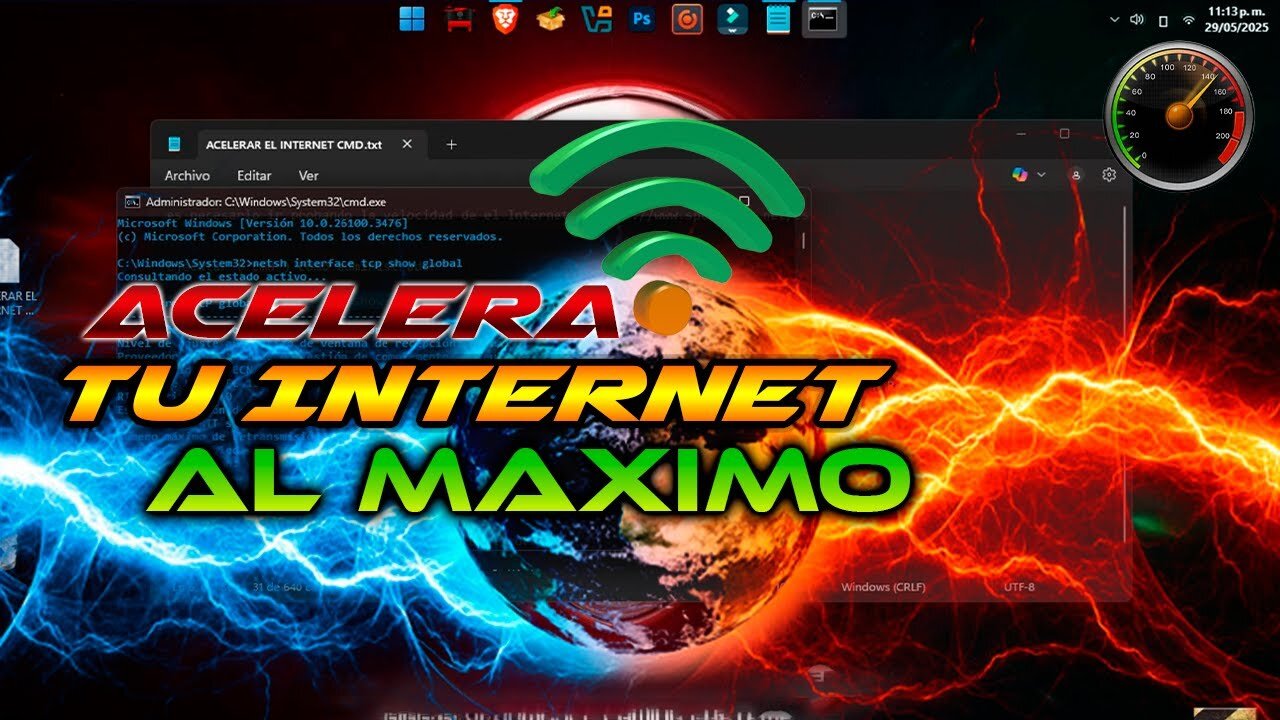 Dale la Maxima Velocidad de Internet a Tu PC Asla Volar a Metodo Seguro y Fasil ALIENDELTA-X