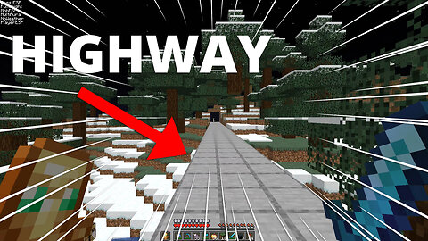 Exploring a Highway on 0b0t.org - (PC HD) [720p30FPS]