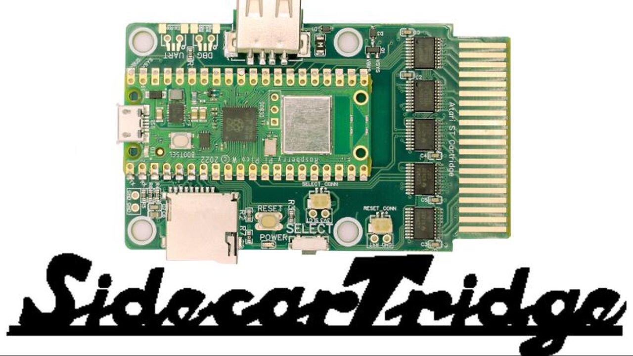SidecarTridge on the Atari ST