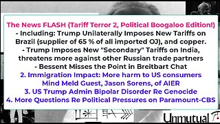 Liberty Conspiracy LIVE 7-30-25 Tariff Terror, Genocide Undecide, Due Process