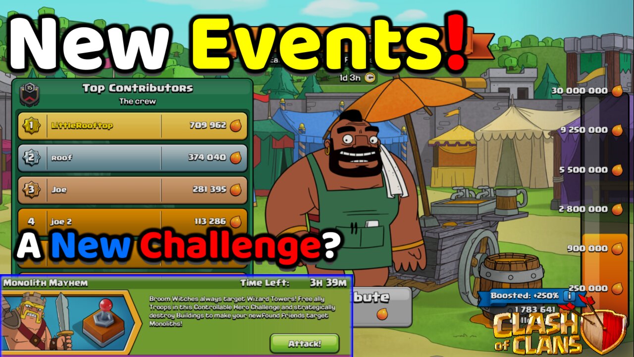 Clash of Clans: Hero Rush Event + 3-Starring Monolith Mayhem