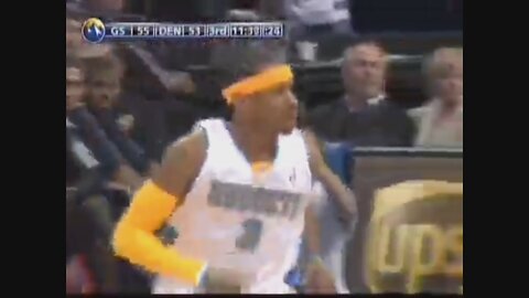 Allen Iverson 13 Points 5 Ast 4 Stl Vs. Warriors, 2007-08.