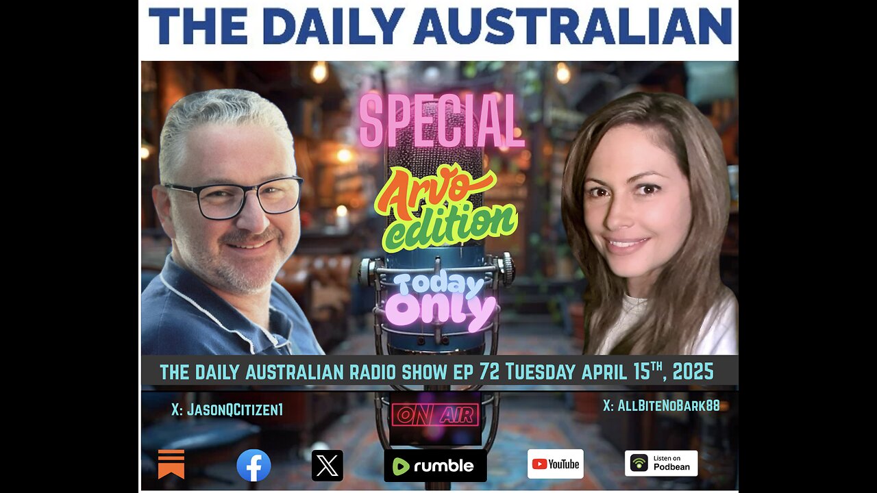The Daily Australian Radio Show Ep 72