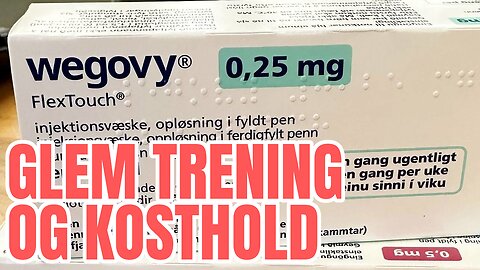#80 Kosthold og trening er ikke nok, i følge slankemedisin-produsent