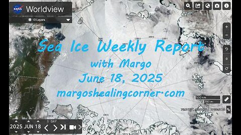 Sea Ice Weekly Report with Margo (June 18, 2025)