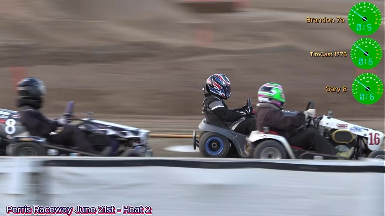 Perris Raceway June 21st - Heat 2