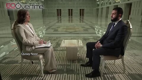 Syrian President Ahmed al-Sharaa's Full 60 Minutes Interview in Arabic w/ English Captions