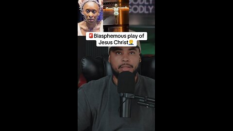 🚨Blasphemous play of Jesus Christ played by Cynthia erivo🤦‍♂️