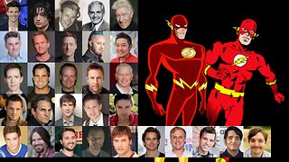 Animated Voice Comparison- Flash / Barry Allen (Flash)