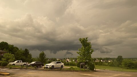 Beautiful Storm On The Mountain