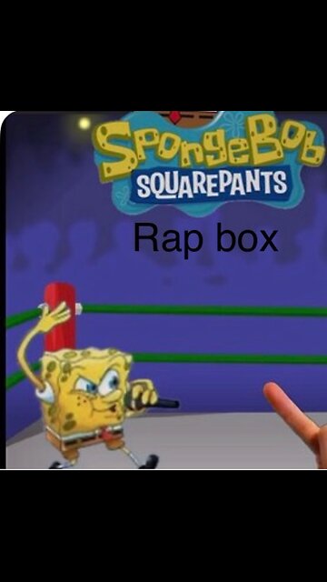 Mystery rap battles SpongeBob’s rap box solo 1