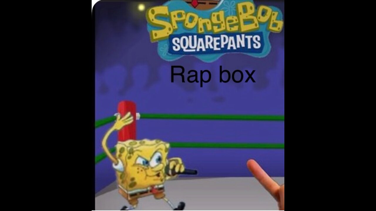 Mystery rap battles SpongeBob’s rap box solo 1