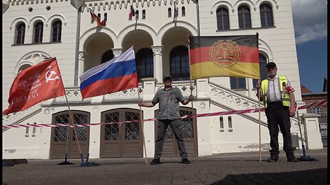 Hurra! Alles für den Sieg! Wittenburg Deutschland 1. Mai 2025