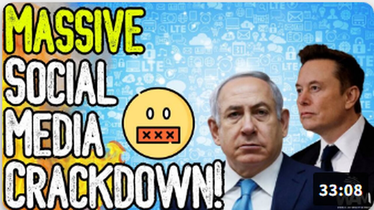 MASSIVE SOCIAL MEDIA CRACKDOWN! - X & Israeli Government Demand Censorship! - What This Means