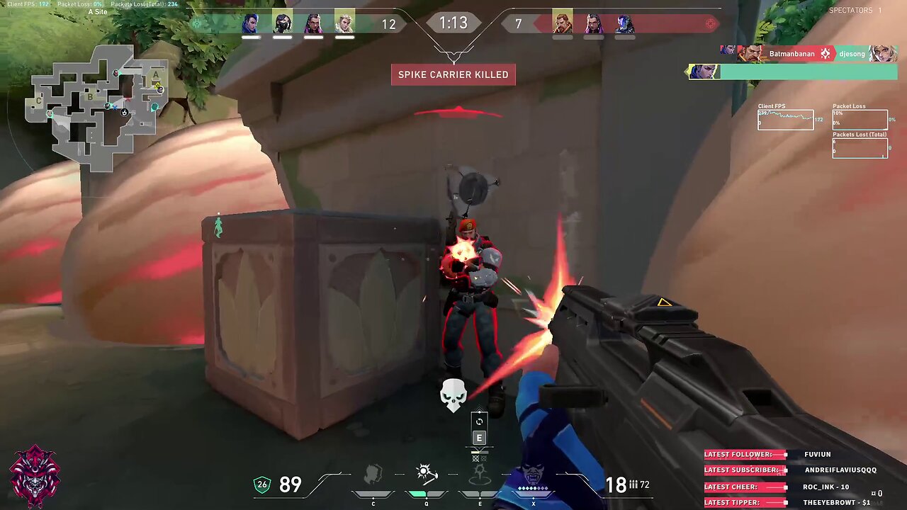 The smokes are your best friends in Valorant