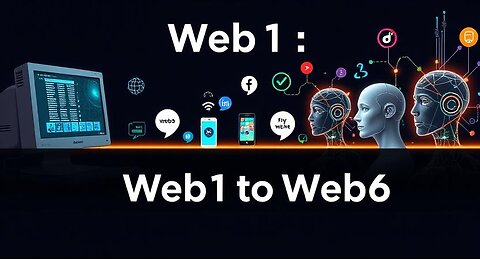 From Web1 to Web6 The Evolution of the Internet You Were Never Told