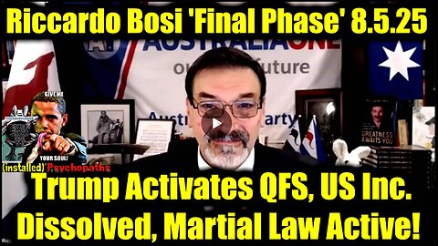'Final Phase' Aug 5 - US Inc. Dissolved, Martial Law Active! (compilation)