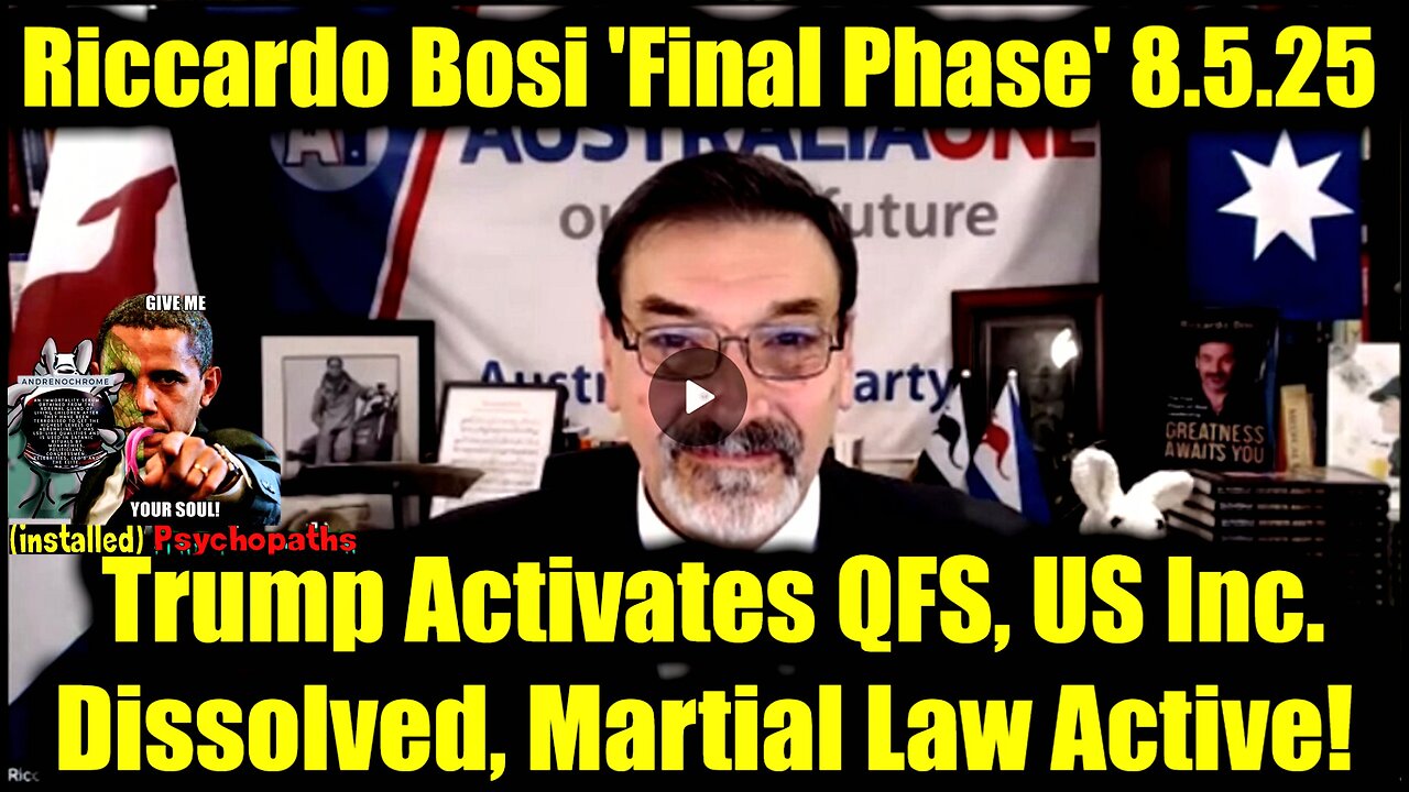 'Final Phase' Aug 5 - US Inc. Dissolved, Martial Law Active! (compilation)