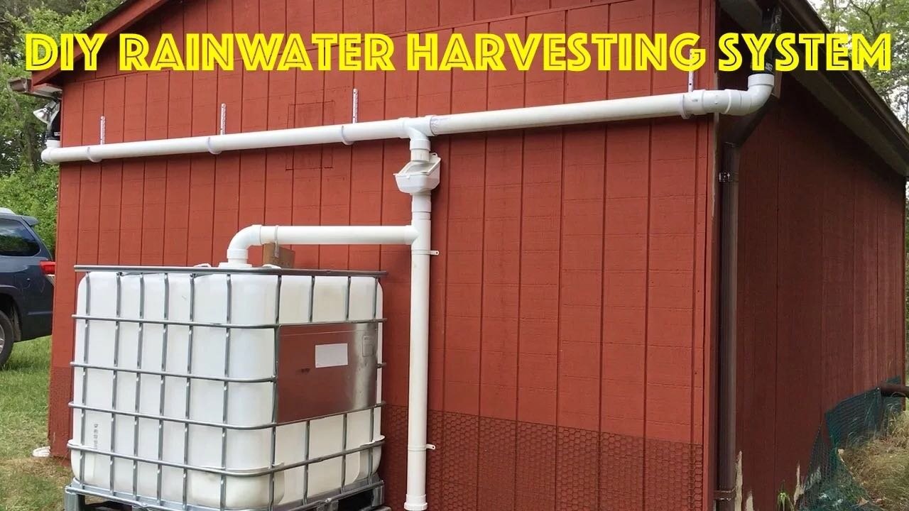 How to Build a Rainwater Harvest System with IBC Totes