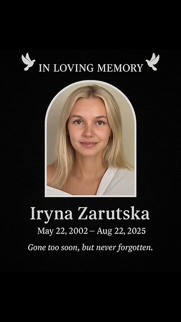 Iryna Zarutska, rest in peace.