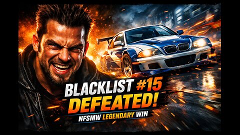 BLACKLIST #15 SONNY DEFEATED! 💥 | NFSMW BMW M3 GTR