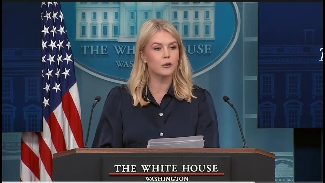 Leavitt: Witkoff, Huckabee Will Travel Into Gaza To Inspect Food Sites