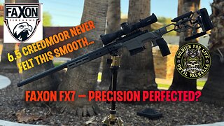 Faxom Firearms FX7- Precision 6.5 Creedmor Rifle