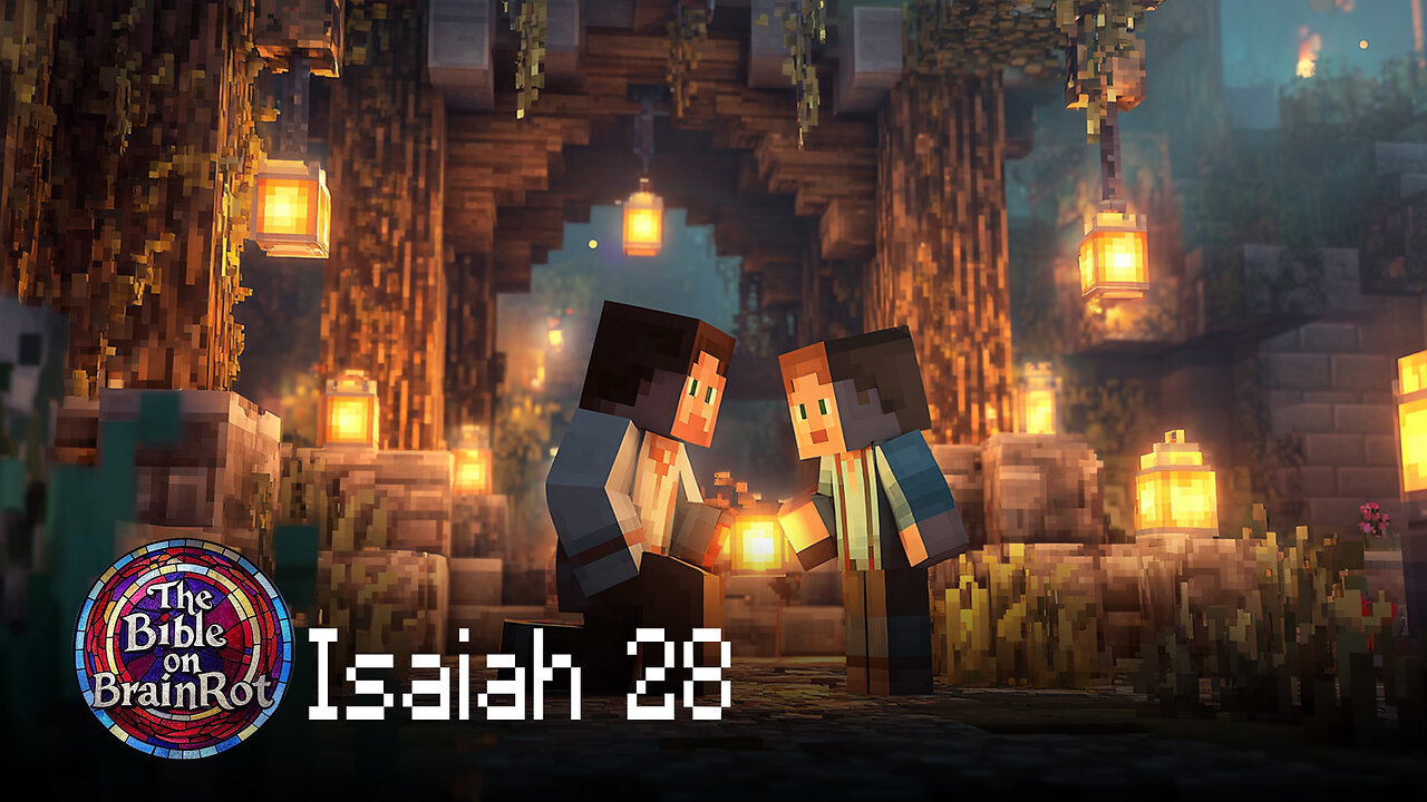 Isaiah 28 – Woe to the Drunkards | The Bible on BrainRot