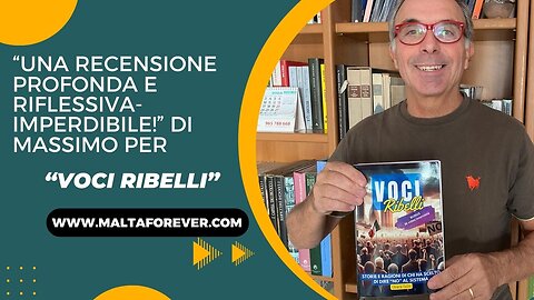 UNA RECENSIONE PROFONDA E RIFLESSIVA IMPERDIBILE DI MASSIMO PER LIBRO VOCI RIBELLI