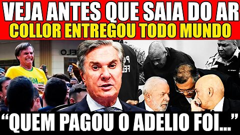 urgente! COLLOR ENTREGOU TODO MUNDO! VEJA ANTES QUE SAIA DO AR! CRISE EXPLODE NO STF