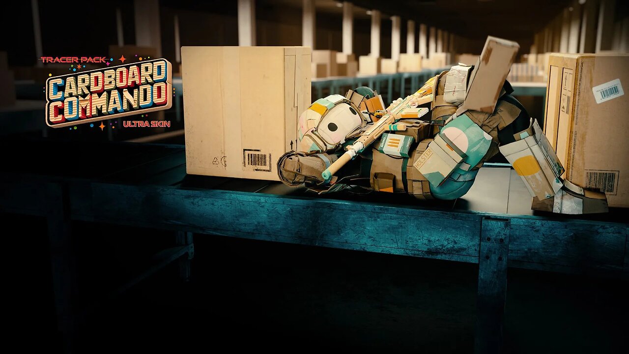 Tracer Pack Cardboard Commando Operator Bundle Full Showcase