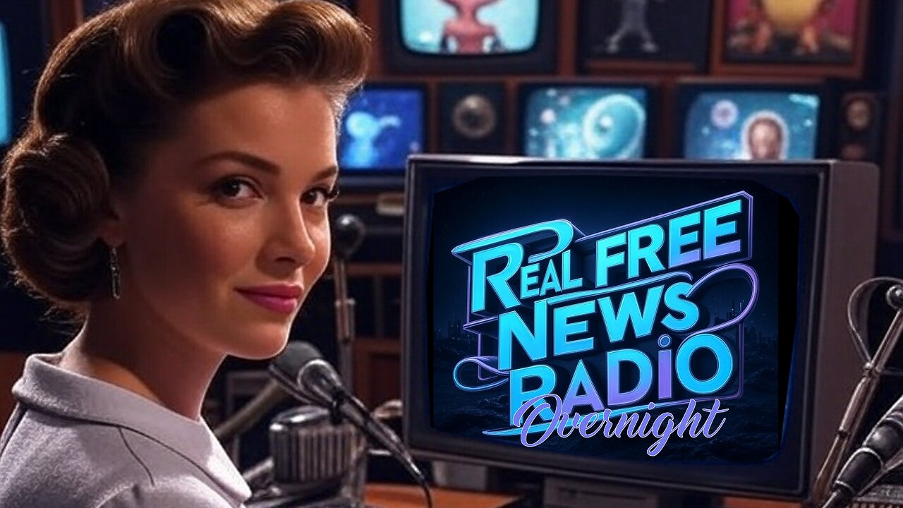 Real Free News Radio Overnight 8/1/25 UFO Invasion, Defiance, Enigma, Abduction, Swarm, Hotspot...