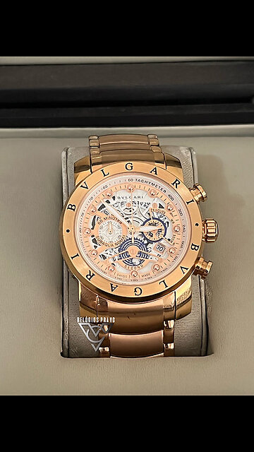 Relógio Bvlgari Iron Man no Brasil – Luxo, Estilo e Exclusividade