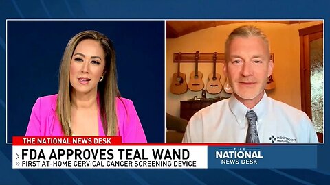 Dr. Ryan Cole Joins The National Desk to Discuss New At-Home Cervical Screening Method