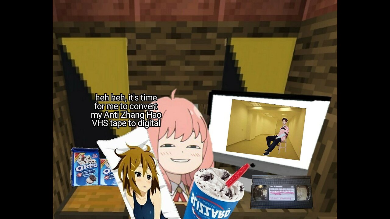 I plan to convert my anti Zhang Hao VHS to digital