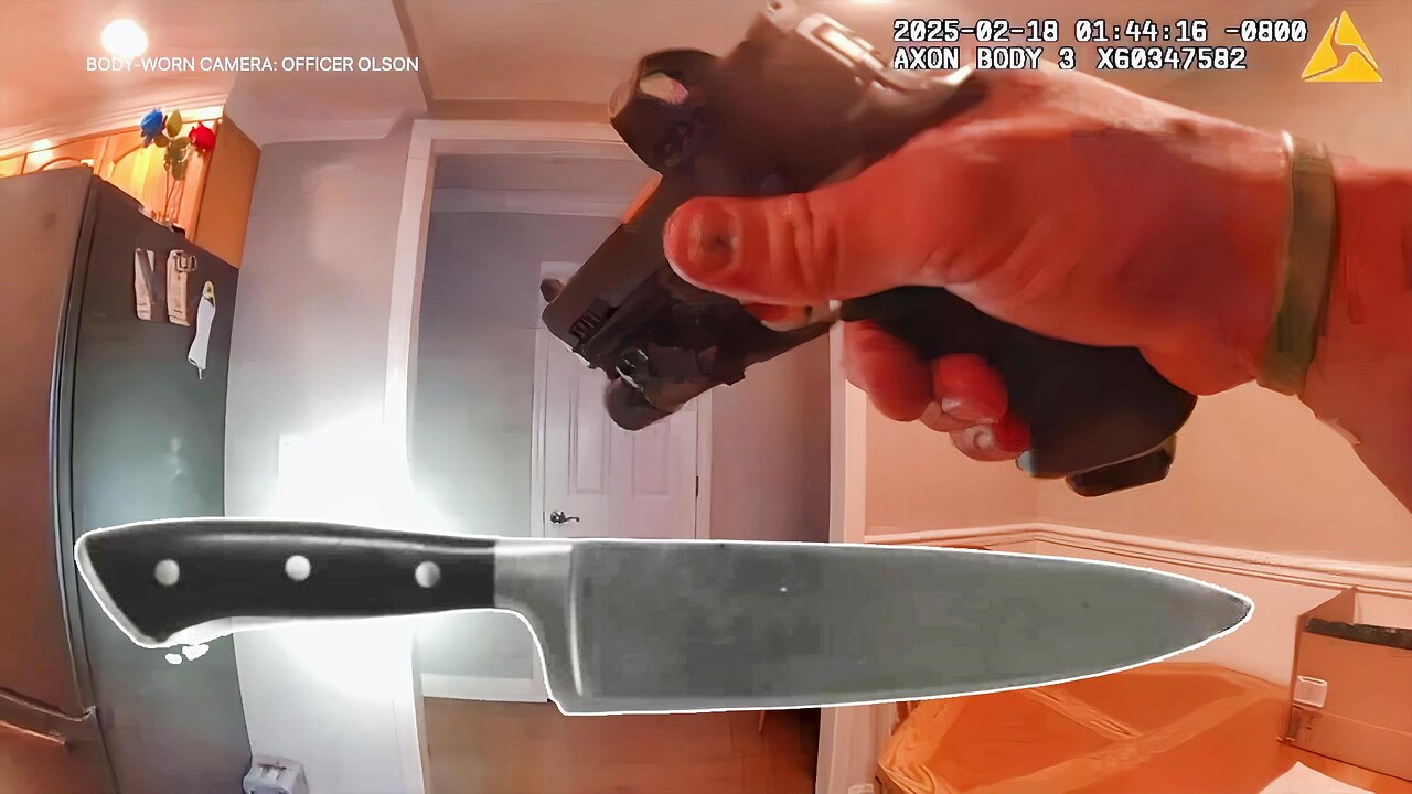 Bodycam: Officer involved Shooting - 47 Years Old Son Stabbing 73 Years Old Father. Concord, CA.
