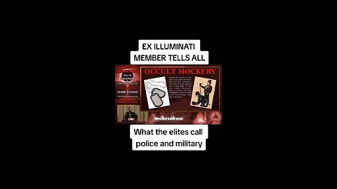 Ex Illuminati member- ( Describes all about the term behind dogs and pets)