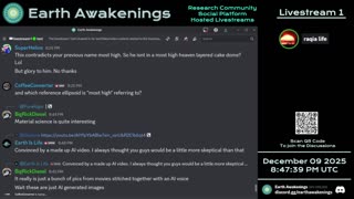 Earth Awakenings - Livestream 1 - #4199 - Live on Rumble/Youtube/X-Twitter/Twitch