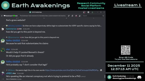 Earth Awakenings - Livestream 1 - #4202 - Live on Rumble/Youtube/X-Twitter/Twitch
