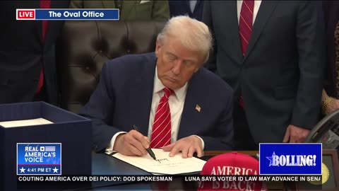 TRUMP SIGNS CONSOLIDATED APPROPRIATIONS ACT